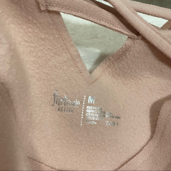 Flirtitude Active Baby Pink Sweatshirt - Picture 4 of 4